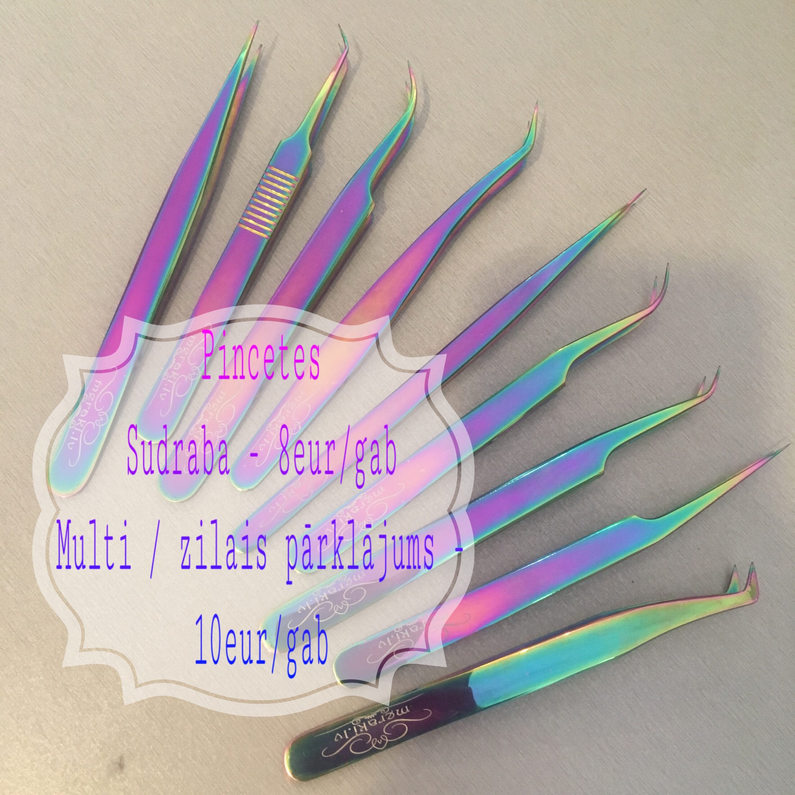 Pincetes un piederumi